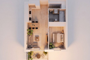 2-pokojowe | 40,77 m² | południowa ekspozycja
