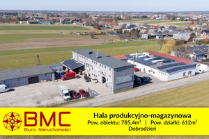 Hala magazynowa 785m2 Dobrodzień