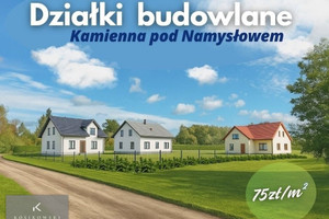 Działki budowlane w Kamiennej 10 ar. Cena 75zł/m2