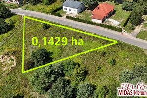 Działka na sprzedaż, 1429 m², Aleksandrów Kujawski Stawki