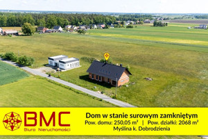 Myślina - dom do wykończenia z dużą działką