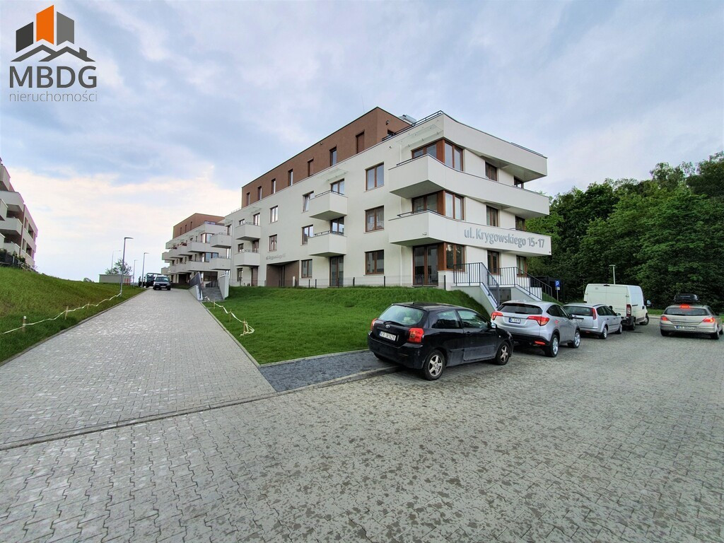 Mieszkanie 2-pok. 42 m², Kliny Zacisze, ul. Władysława Krygowskiego, zdjęcie 2