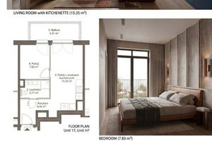 Apartament na start w centrum Wrocławia 2 pokoje