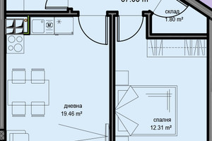 Mieszkanie na sprzedaż 66m2 Овча купел/Ovcha kupel - zdjęcie 1