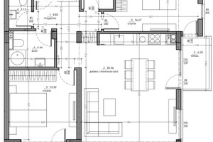 Mieszkanie na sprzedaż 120m2 Малинова долина/Malinova dolina - zdjęcie 1