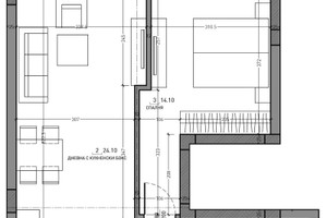 Mieszkanie na sprzedaż 72m2 Малинова долина/Malinova dolina - zdjęcie 1