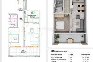 Mieszkanie na sprzedaż 57m2 - zdjęcie 2