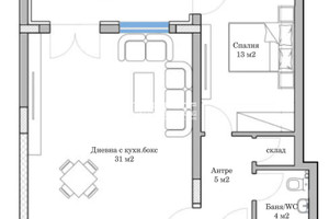 Mieszkanie na sprzedaż 79m2 Младежки Хълм/Mladejki Halm - zdjęcie 1