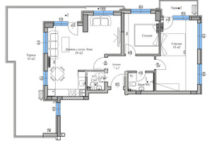 Mieszkanie na sprzedaż 151m2 Кършияка, Новотел Пловдив/Karshiaka, Novotel Plovdiv - zdjęcie 3