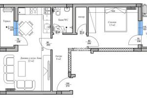 Mieszkanie na sprzedaż 78m2 Кършияка, Новотел Пловдив/Karshiaka, Novotel Plovdiv - zdjęcie 2