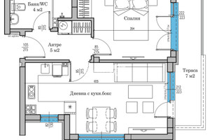 Mieszkanie na sprzedaż 74m2 Център, Евмолпия/Centar, Evmolpia - zdjęcie 1