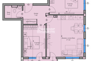 Mieszkanie na sprzedaż 100m2 Въстанически, бул.'Южен'/Vastanicheski, bul.'Iujen' - zdjęcie 2