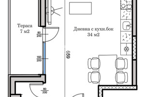 Mieszkanie na sprzedaż 40m2 Център, Съдийски квартал/Centar, Sadiyski kvartal - zdjęcie 2