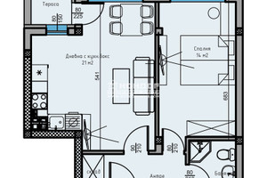 Mieszkanie na sprzedaż 61m2 Остромила/Ostromila - zdjęcie 2