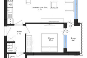 Mieszkanie na sprzedaż 71m2 Кършияка, Пловдивски панаир/Karshiaka, Plovdivski panair - zdjęcie 2