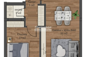 Mieszkanie na sprzedaż 89m2 Въстанически, Коматевско шосе/Vastanicheski, Komatevsko shose - zdjęcie 2