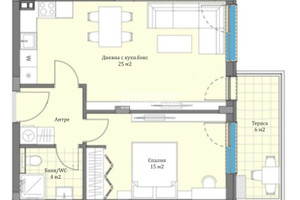 Mieszkanie na sprzedaż 73m2 Остромила/Ostromila - zdjęcie 2