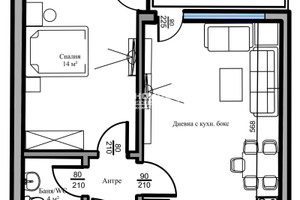 Mieszkanie na sprzedaż 61m2 Въстанически, Коматевско шосе/Vastanicheski, Komatevsko shose - zdjęcie 3