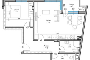 Mieszkanie na sprzedaż 82m2 Център, Бунарджика/Centar, Bunardjika - zdjęcie 2