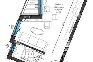 Mieszkanie na sprzedaż 46m2 Център, ц.Света Петка/Centar, c.Sveta Petka - zdjęcie 2