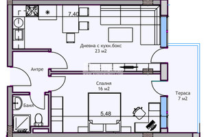 Mieszkanie na sprzedaż 69m2 Кършияка/Karshiaka - zdjęcie 2