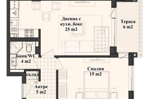 Mieszkanie na sprzedaż 77m2 Кършияка, Пловдивски панаир/Karshiaka, Plovdivski panair - zdjęcie 4