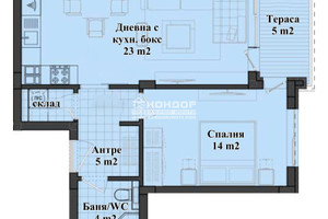 Mieszkanie na sprzedaż 72m2 Кършияка, Пловдивски панаир/Karshiaka, Plovdivski panair - zdjęcie 2