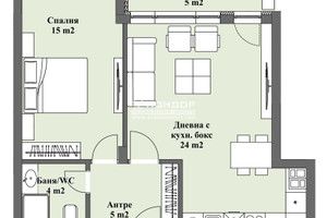 Mieszkanie na sprzedaż 74m2 Център, Широк Център/Centar, Shirok Centar - zdjęcie 2