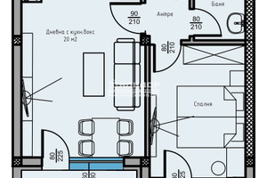 Mieszkanie na sprzedaż 58m2 Остромила/Ostromila - zdjęcie 2