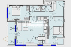 Mieszkanie na sprzedaż 108m2 Център, Водна палата/Centar, Vodna palata - zdjęcie 2