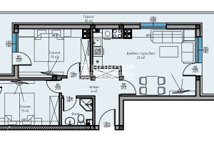 Mieszkanie na sprzedaż 122m2 Остромила/Ostromila - zdjęcie 2