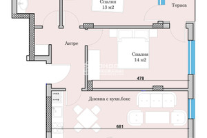 Mieszkanie na sprzedaż 90m2 Въстанически, Автогара Родопи/Vastanicheski, Avtogara Rodopi - zdjęcie 2