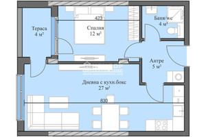 Mieszkanie na sprzedaż 71m2 Кършияка/Karshiaka - zdjęcie 1