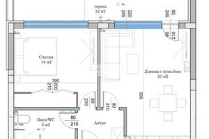 Mieszkanie na sprzedaż 76m2 Остромила/Ostromila - zdjęcie 2