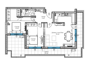 Mieszkanie na sprzedaż 137m2 Център, Тримонциум/Centar, Trimoncium - zdjęcie 3