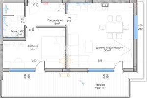 Mieszkanie na sprzedaż 104m2 Център, Широк Център-Запад/Centar, Shirok Centar-Zapad - zdjęcie 2