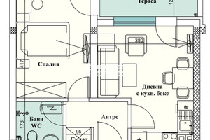 Mieszkanie na sprzedaż 52m2 Въстанически, Коматевски възел/Vastanicheski, Komatevski vazel - zdjęcie 3