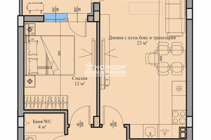 Mieszkanie na sprzedaż 70m2 Въстанически, Коматевски възел/Vastanicheski, Komatevski vazel - zdjęcie 2