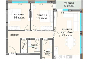 Mieszkanie na sprzedaż 104m2 Западен, Гребна база/Zapaden, Grebna baza - zdjęcie 3