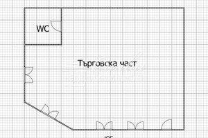 Komercyjne do wynajęcia 52m2 Пазара/Pazara - zdjęcie 1