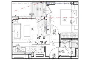 Mieszkanie na sprzedaż 47m2 Младост /Mladost  - zdjęcie 1