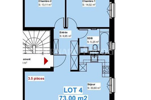 Mieszkanie na sprzedaż 73m2 - zdjęcie 2