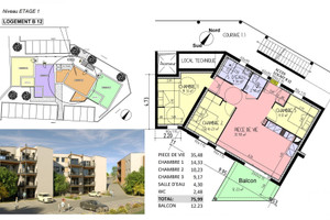 Mieszkanie na sprzedaż 76m2 - zdjęcie 1