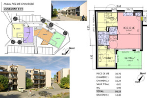 Mieszkanie na sprzedaż 58m2 - zdjęcie 1