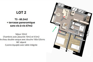 Mieszkanie na sprzedaż 60m2 - zdjęcie 1