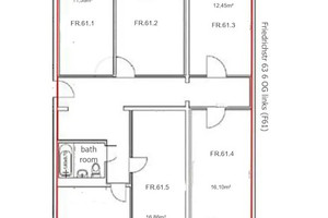 Mieszkanie do wynajęcia 16m2 Berlin Friedrichstraße - zdjęcie 1