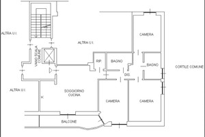 Mieszkanie do wynajęcia 110m2 Via Francesco Soave - zdjęcie 1