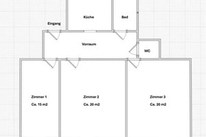 Mieszkanie do wynajęcia 80m2 Castellezgasse - zdjęcie 1