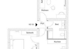 Mieszkanie do wynajęcia 51m2 Berlin Jenaer Straße - zdjęcie 1