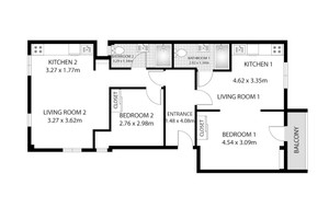 Mieszkanie do wynajęcia 50m2 Walencja Carrer de Vicent Brull - zdjęcie 1